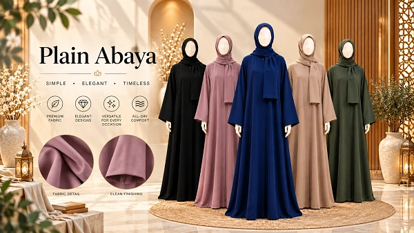 Plain Abaya