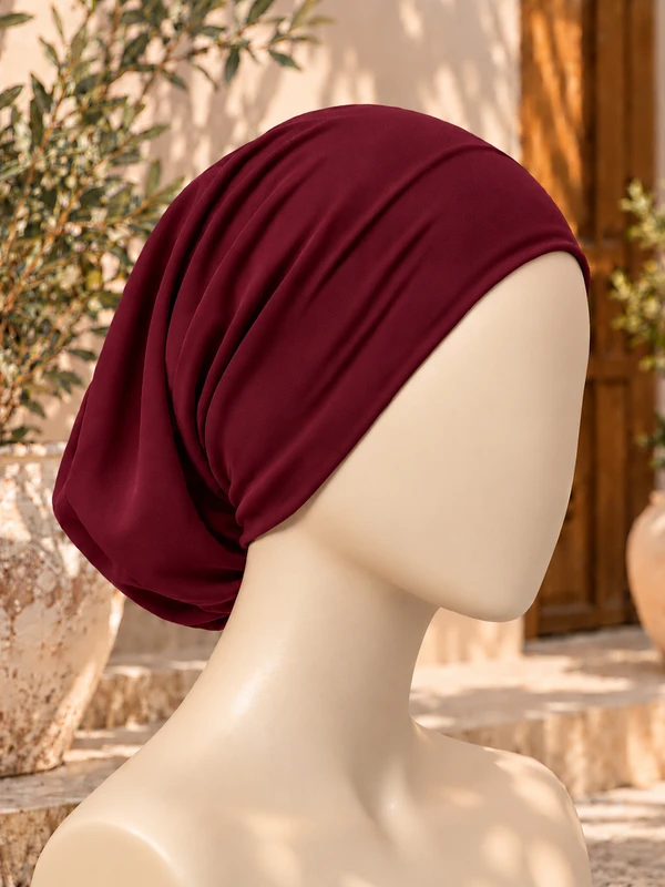 Burgundy Tube Cap