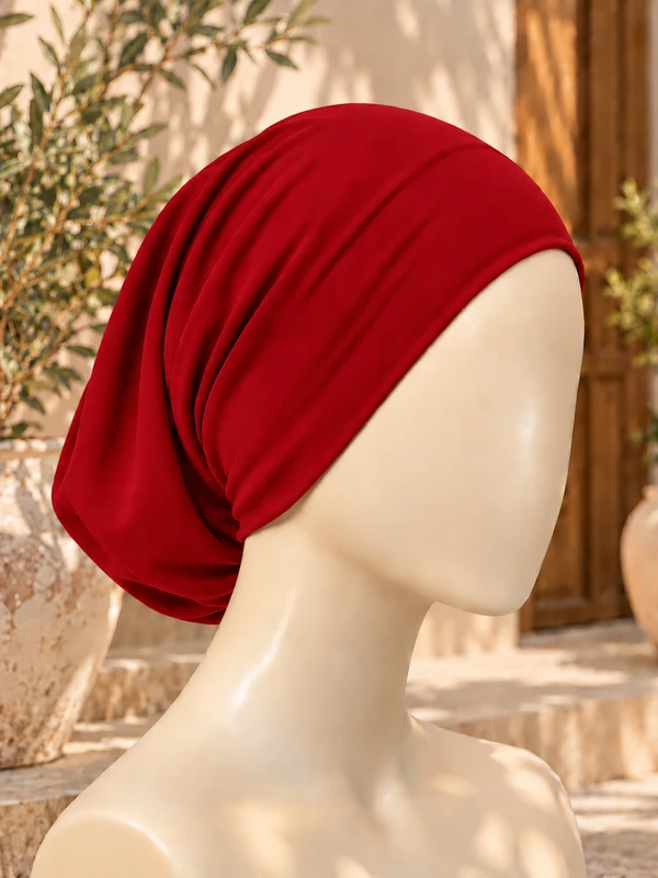 Classic Red Tube Cap