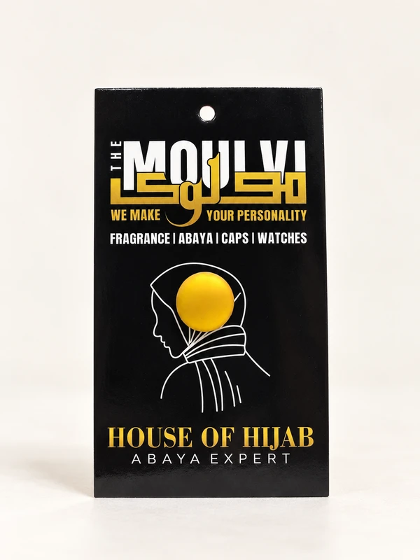 Magnetic Hijab Pin - Golden