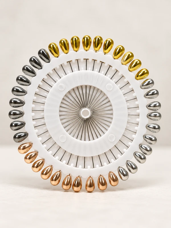 Large Pin Wheel Hijab Pin