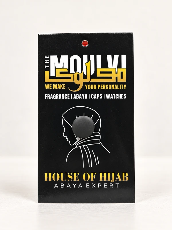 Magnetic Hijab Pin - Black