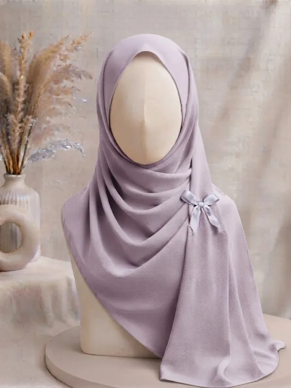 Dusty Lavender Premium Georgette Hijab