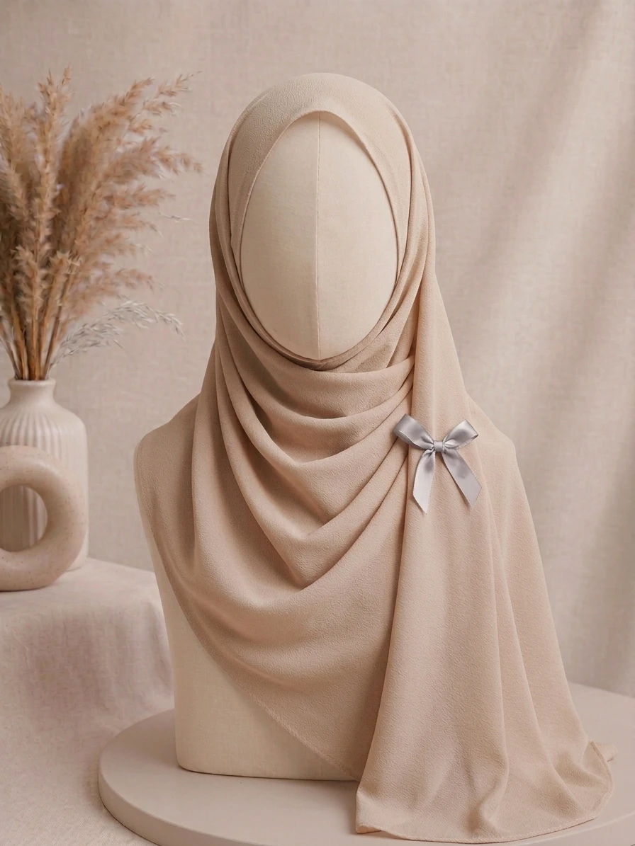 Light Skin Georgette Hijab - Image 1