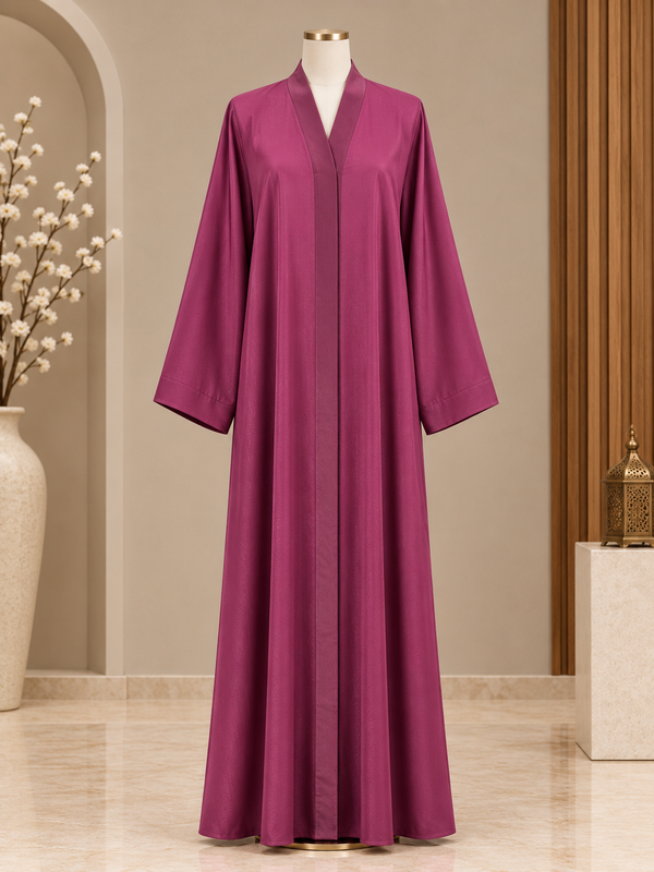 Plum Plain MOULVI Classic Abaya